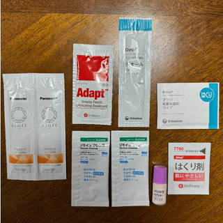 ストーマ用品　サンプル７種９点セット(その他)