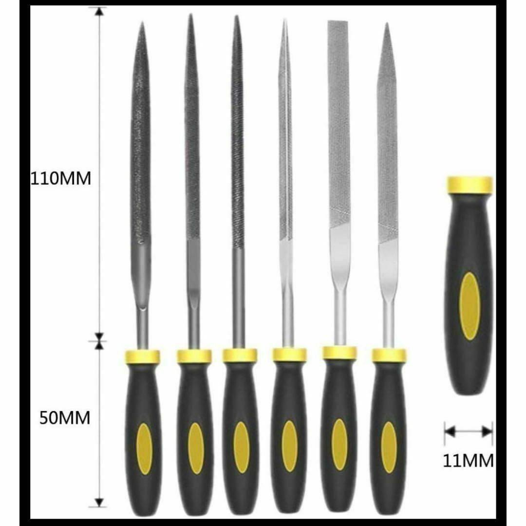 ヤスリまくりセット 12本組 ヤスリセット ダイヤモンドヤスリ 精密ヤスリ 鉄工 バリ