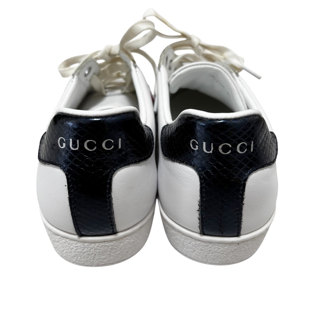 GUCCI - グッチ エース レザースニーカー シェリーライン 386750