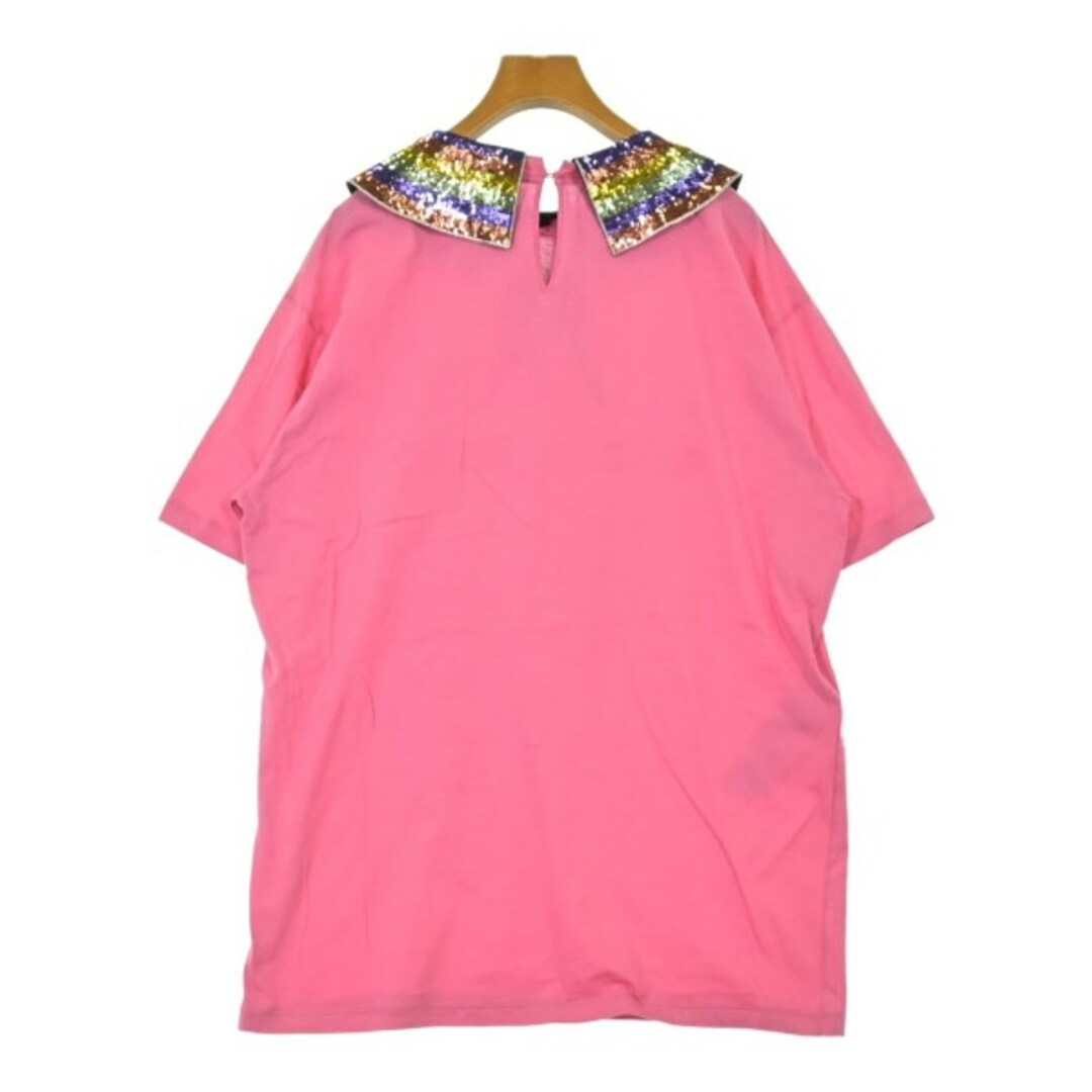 GUCCI グッチ Tシャツ・カットソー ピンク S 4103625Y0088 GUCCI - GUCCI グッチ Tシャツ・カットソー XL ピンク 【古着