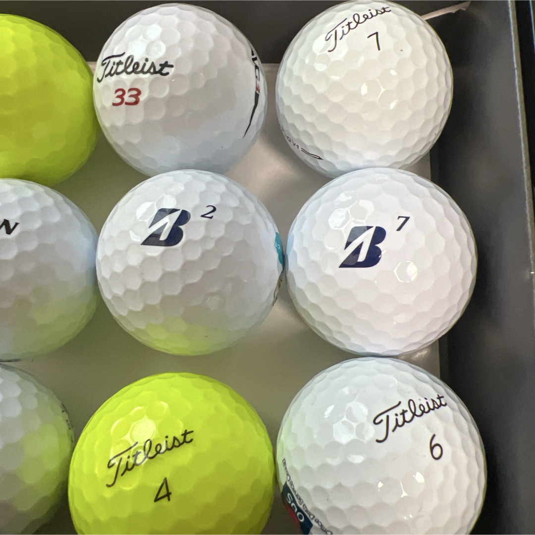 ブリジストン& エポン & タイトリスト ゴルフボールセット Titleist - ゴルフボールセットの通販 by fifi's shop