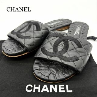 CHANEL♡シャネル マトラッセ ココマーク サンダル 未使用品! CHANEL(サンダル)のフリマアイテム一覧