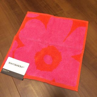 マリメッコ(marimekko)の【春物お値下げ！】マリメッコ ユニッコ柄 ミニタオル(ハンカチ)