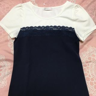 フェルゥ(Feroux)のフェルゥ♡feroux Tシャツ レース新品(Tシャツ(半袖/袖なし))