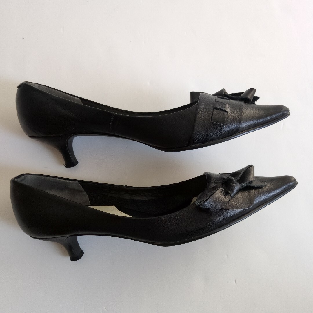 チョコ 様☆美品☆ダイアナ パンプス ポインテッドトゥ 黒 22.5㎝ DIANA - 【 DIANA 】 ダイアナ 黒 ポインテッドトゥ ハイヒール