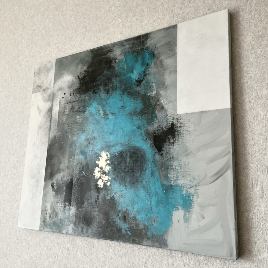 F20 大型サイズ テクスチャーアート パネルアート 現代アート 抽象画 現代アート 73×60.5㎝ F20 大きめ モダン 絵画 原画 抽象画の