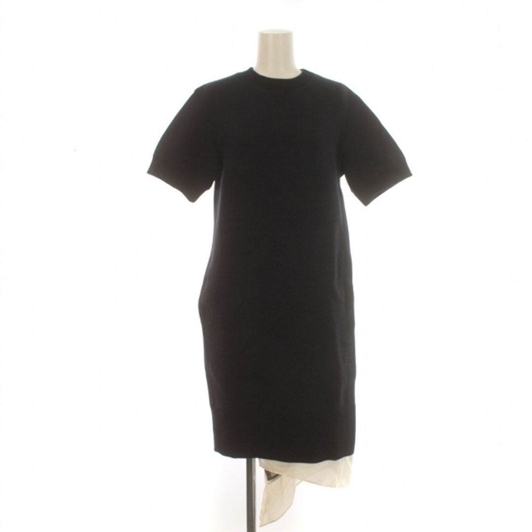 ワンピース sacai 'Sponge' dress sacai - サカイ 21SS Chiffon Sponge Sweat Mix Dressの通販 by