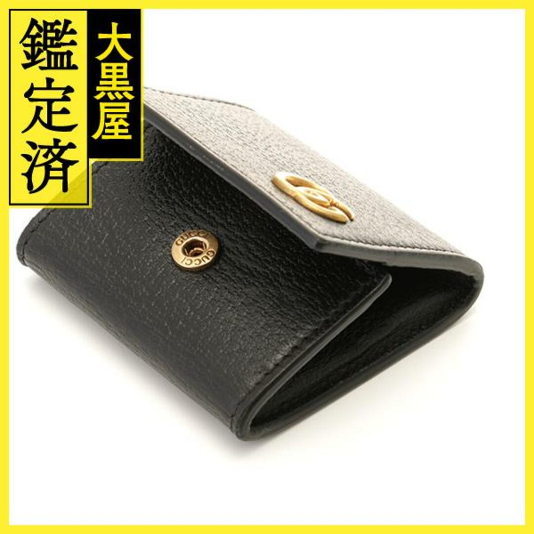 GUCCI がま口 コインケース GG柄 ヴィンテージ 黒 オールドグッチ GUCCI オールドグッチ GGスプリーム レザー がま口 コインケース