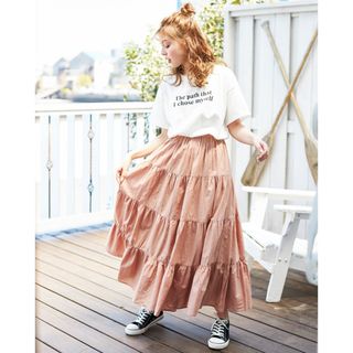 AURALEE ロング・マキシ丈スカート キャメル系 0490025M0034 AURALEE - AURALEE オーラリー ロング・マキシ丈スカート 1(M位