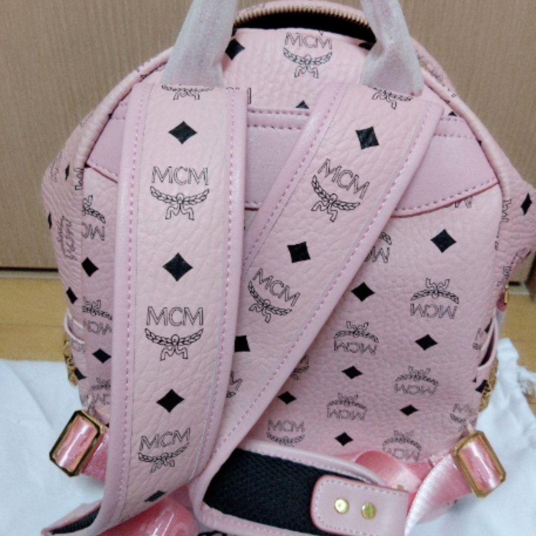 MCM リュック パウダーピンク Sサイズ MCM - MCM パウダーピンク Sサイズの通販 by まぁ♡'s shop
