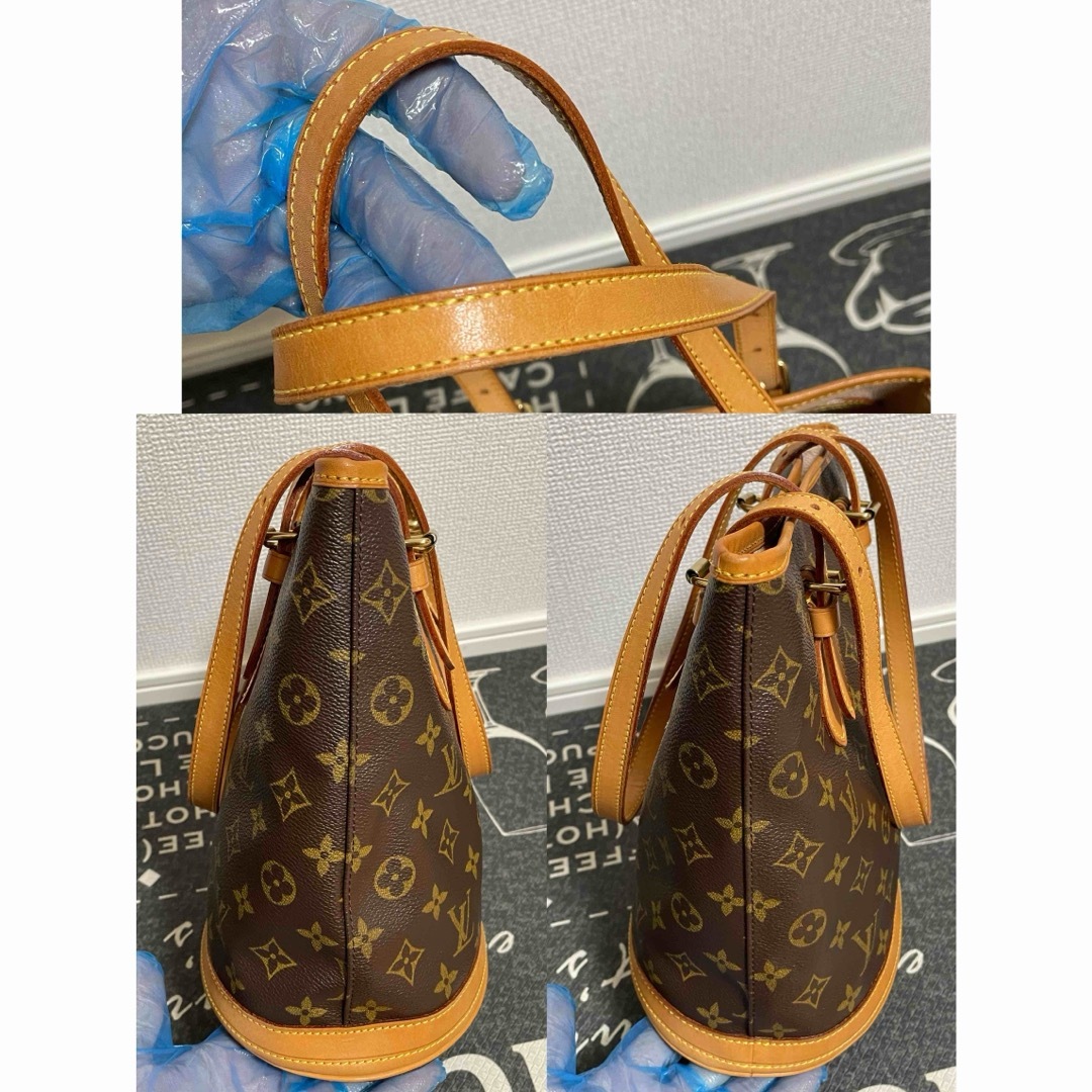 すずき LOUISVUITTON モノグラム バケットPM ルイヴィトン LOUIS VUITTON - LOUIS VUITTON ルイ・ヴィトン モノグラム
