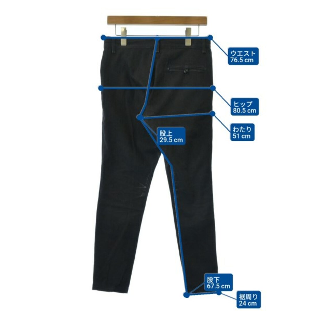 Y's ワイズ パンツ(その他) 黒 1(XS位) 2200124S0159 Y's - Y's ワイズ パンツ(その他) XS 黒 【古着】【中古
