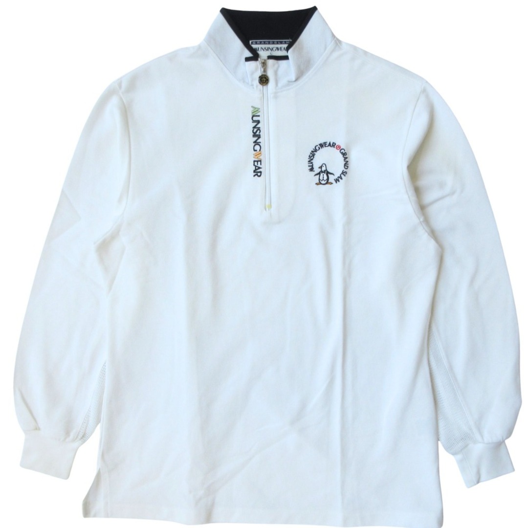 新品未使用 Munsingwear マンシングウェア ポロシャツ 3L 刺繍ロゴ Munsingwear - 新品同様 MUNSINGWEAR マンシングウェア ジップ