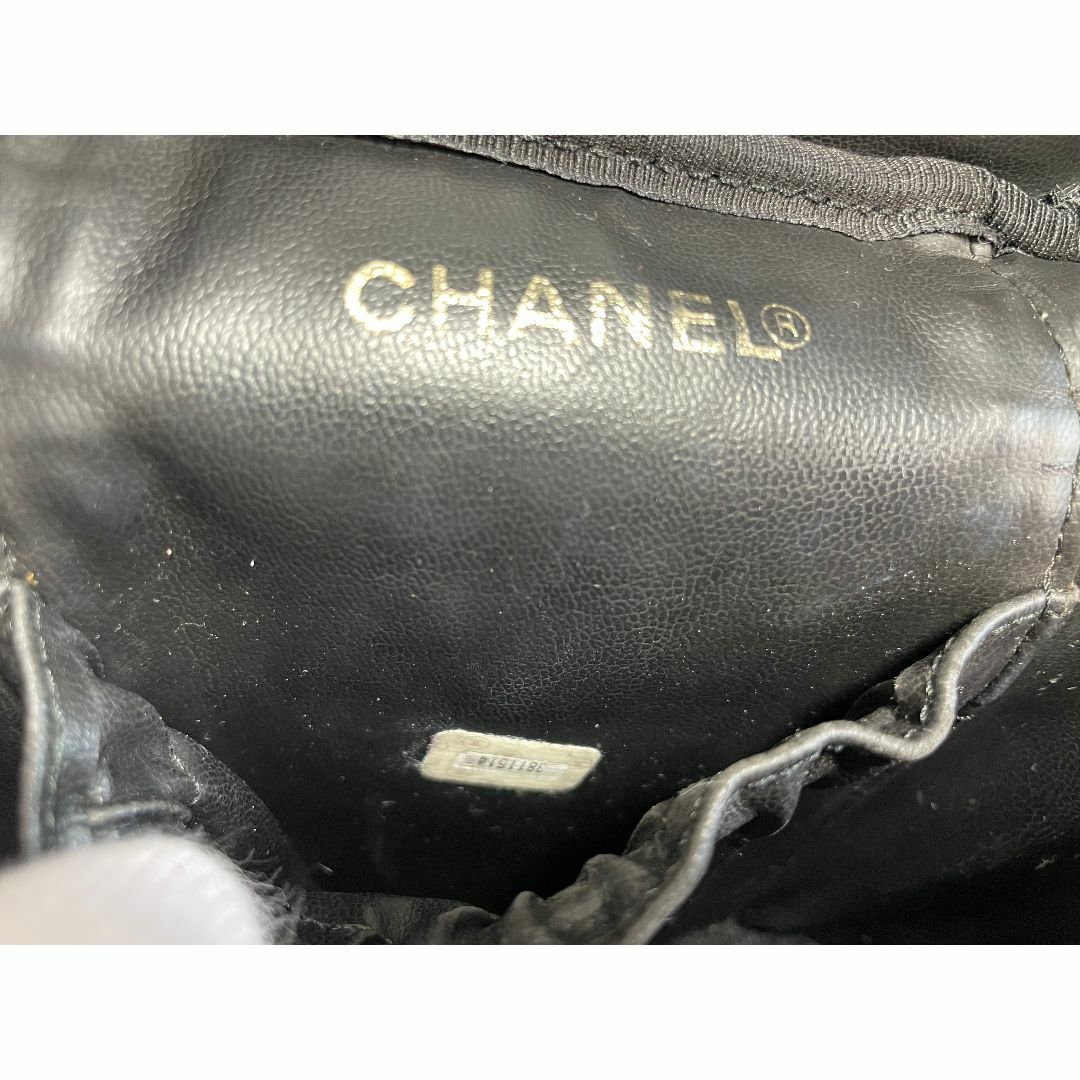 CHANEL - CHANEL シャネル CC バニティ バッグ キャビアスキン