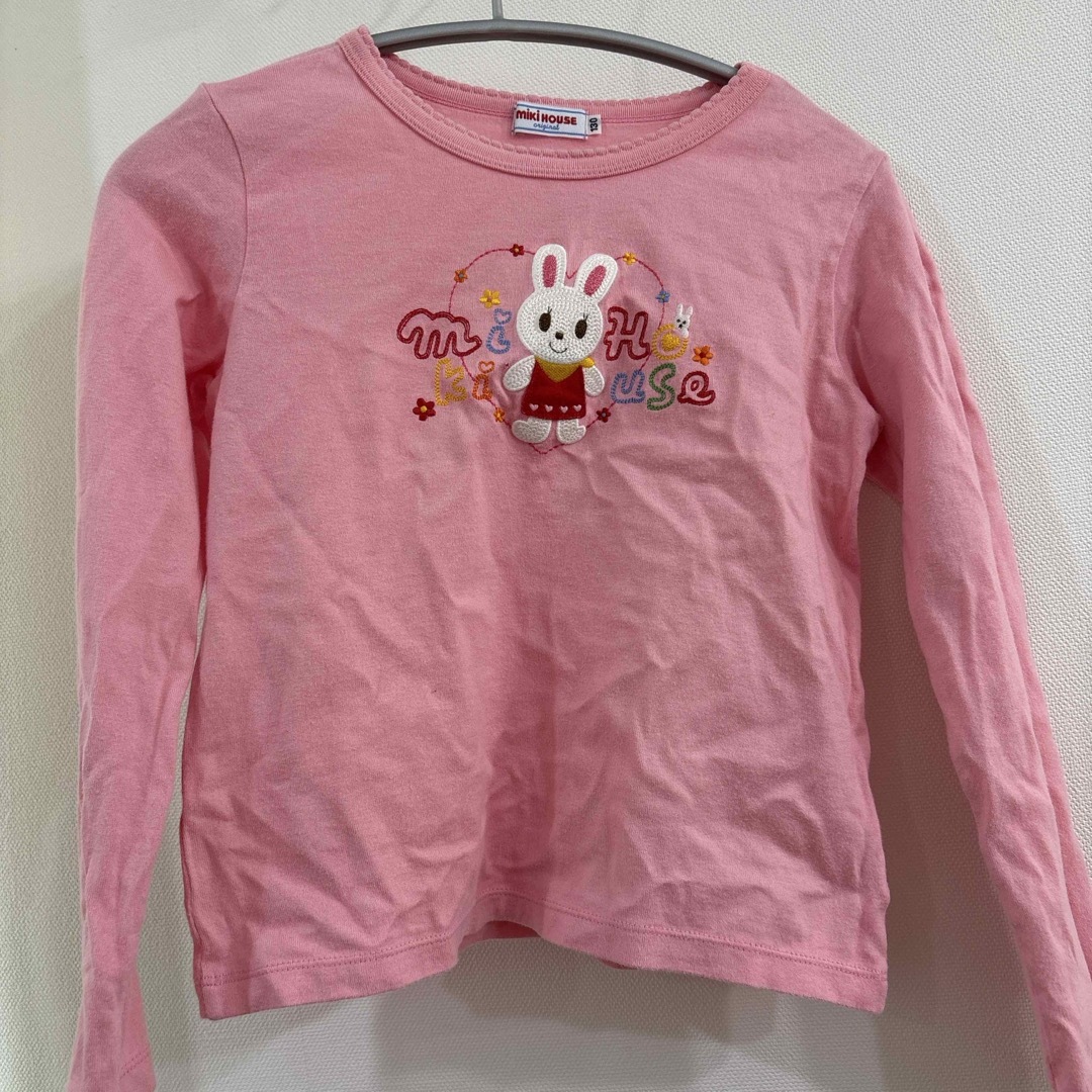 新品未使用品 ミキハウス ロンT 130cm mikihouse - 【ミキハウス】 長袖Tシャツ 130の通販 by