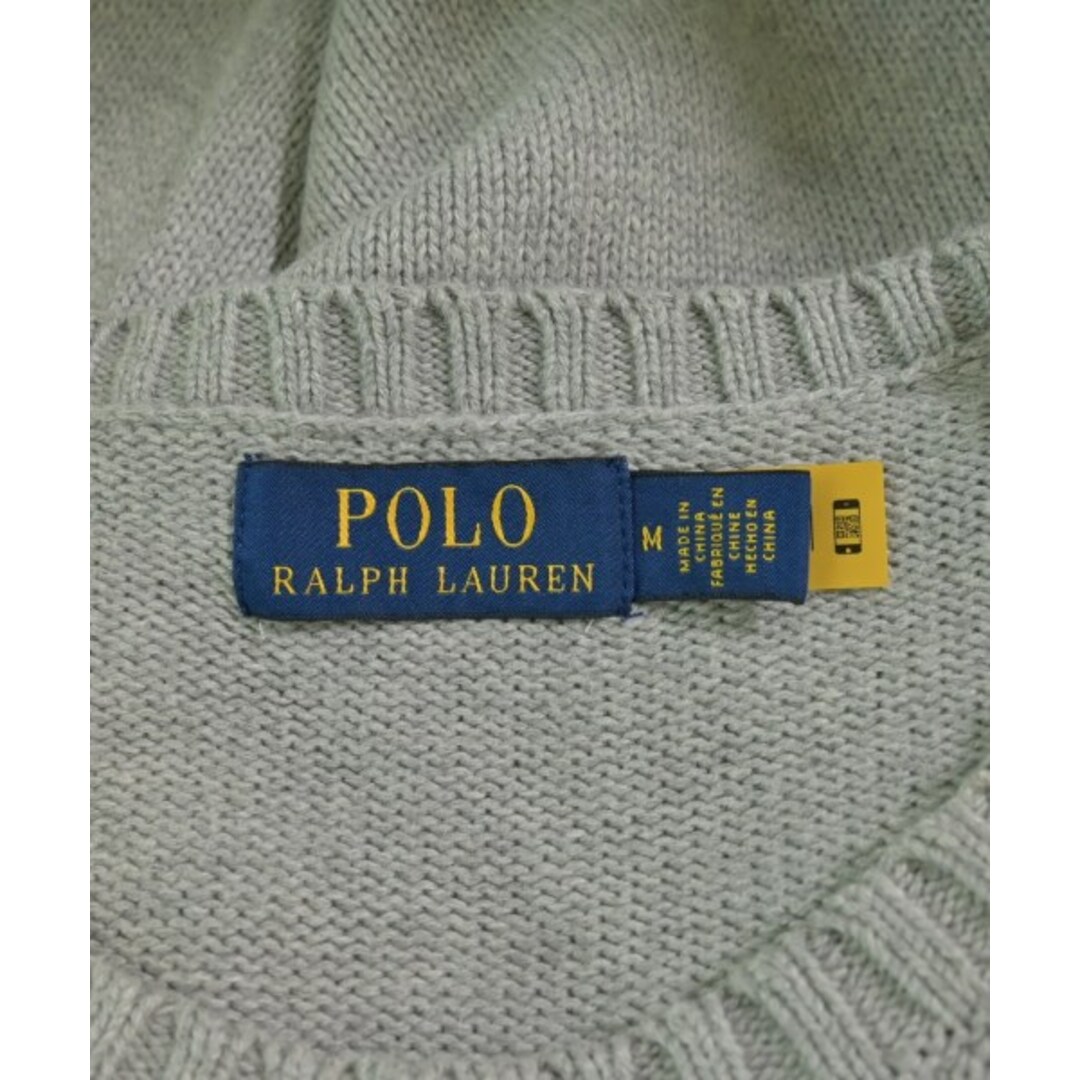 POLO RALPH LAUREN VINTAGE ウールニット グレー系 L POLO RALPH LAUREN - Polo Ralph Lauren ニット・セーター M