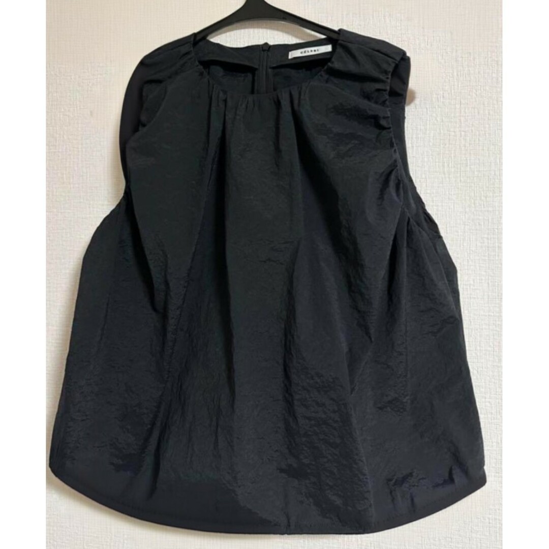 DEUXIEME CLASSE(ドゥーズィエムクラス)のDeuxieme Classe CELERI GATHER ショートトップス レディースのトップス(シャツ/ブラウス(半袖/袖なし))の商品写真