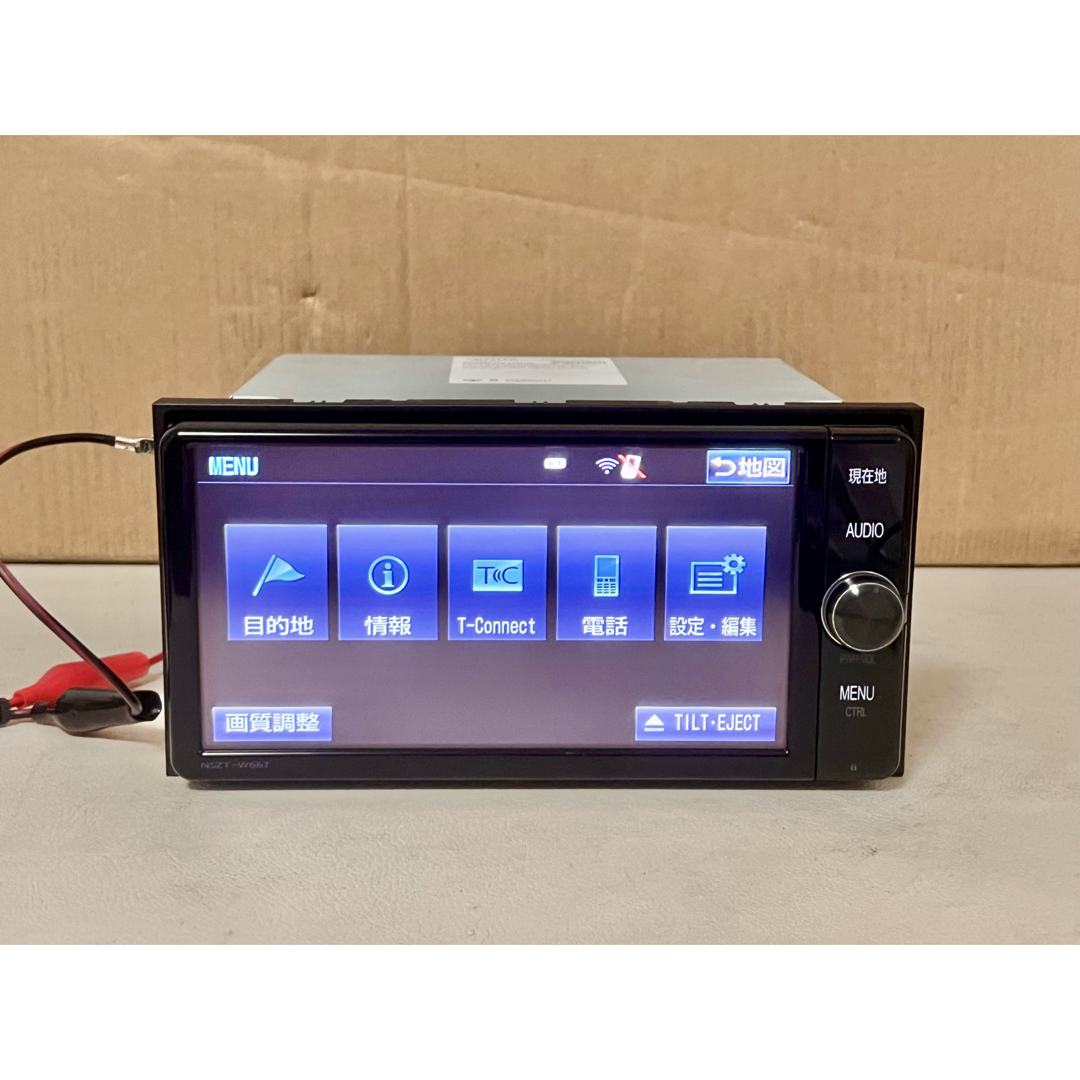 トヨタ純正ナビNSZT-W66T ジャンク品 トヨタ純正ナビ NSZT-W66T Bluetooth ジャンクの通販 by