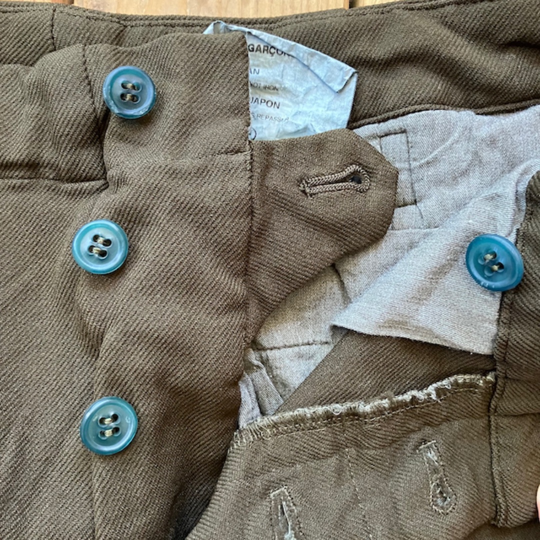 COMME des GARCONS robe de chambre ワイドパンツ USED】robe de chambre COMME des GARCONS(ローブドシャンブル