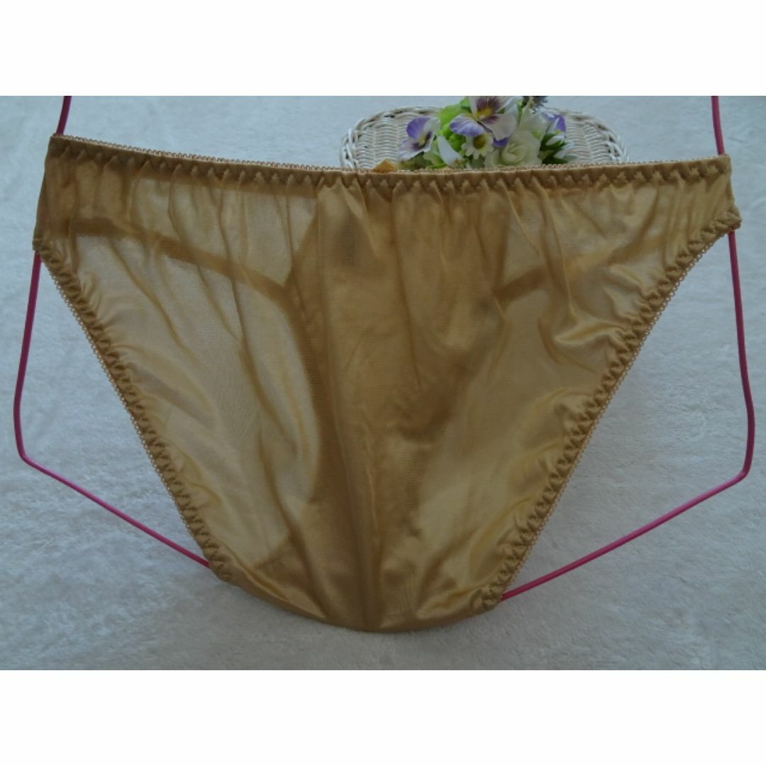 C115-3★【匿名配送】レディース ショーツ(ブラウン系)LL【複数購入割引有 レディースの下着/アンダーウェア(ショーツ)の商品写真