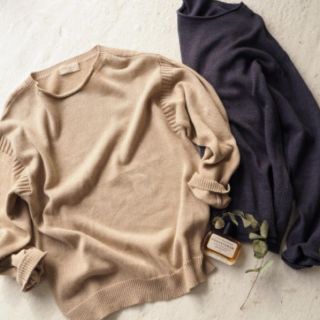 トゥデイフル(TODAYFUL)のBee様専用 TODAYFUL  Cotton Linen Knit(カットソー(長袖/七分))