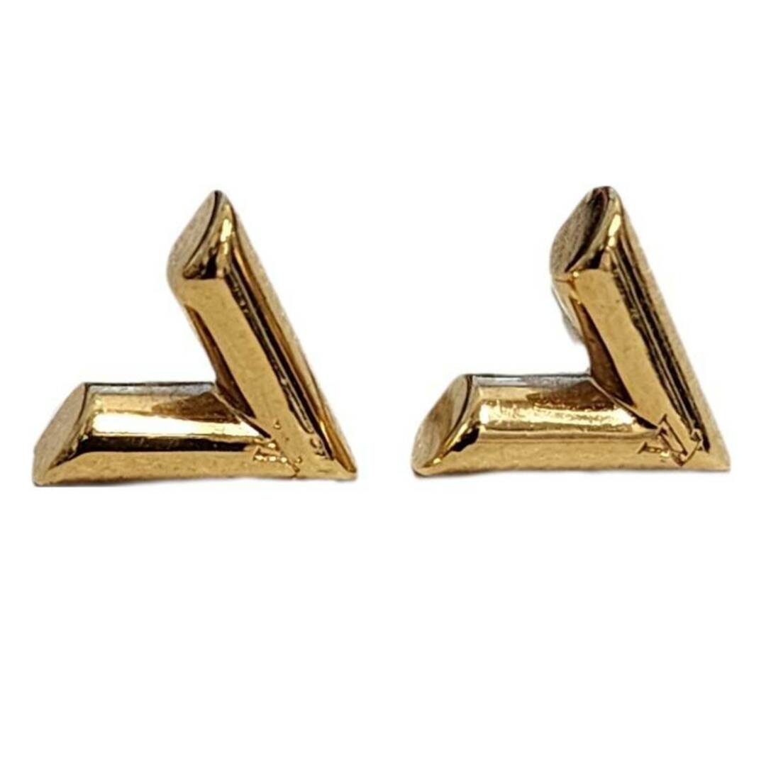 Louis Vuitton ゴールド V字型 ピアス(片耳) エッセンシャル V LOUIS VUITTON - LOUIS VUITTON ルイヴィトン エッセンシャルV