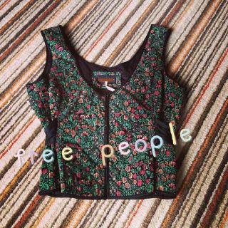 フリーピープル(Free People)の[free people]花柄ベスト(ベスト/ジレ)