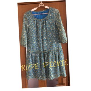 ロペピクニック(Rope' Picnic)のお買い得▷▶七分袖ワンピ(ミニワンピース)