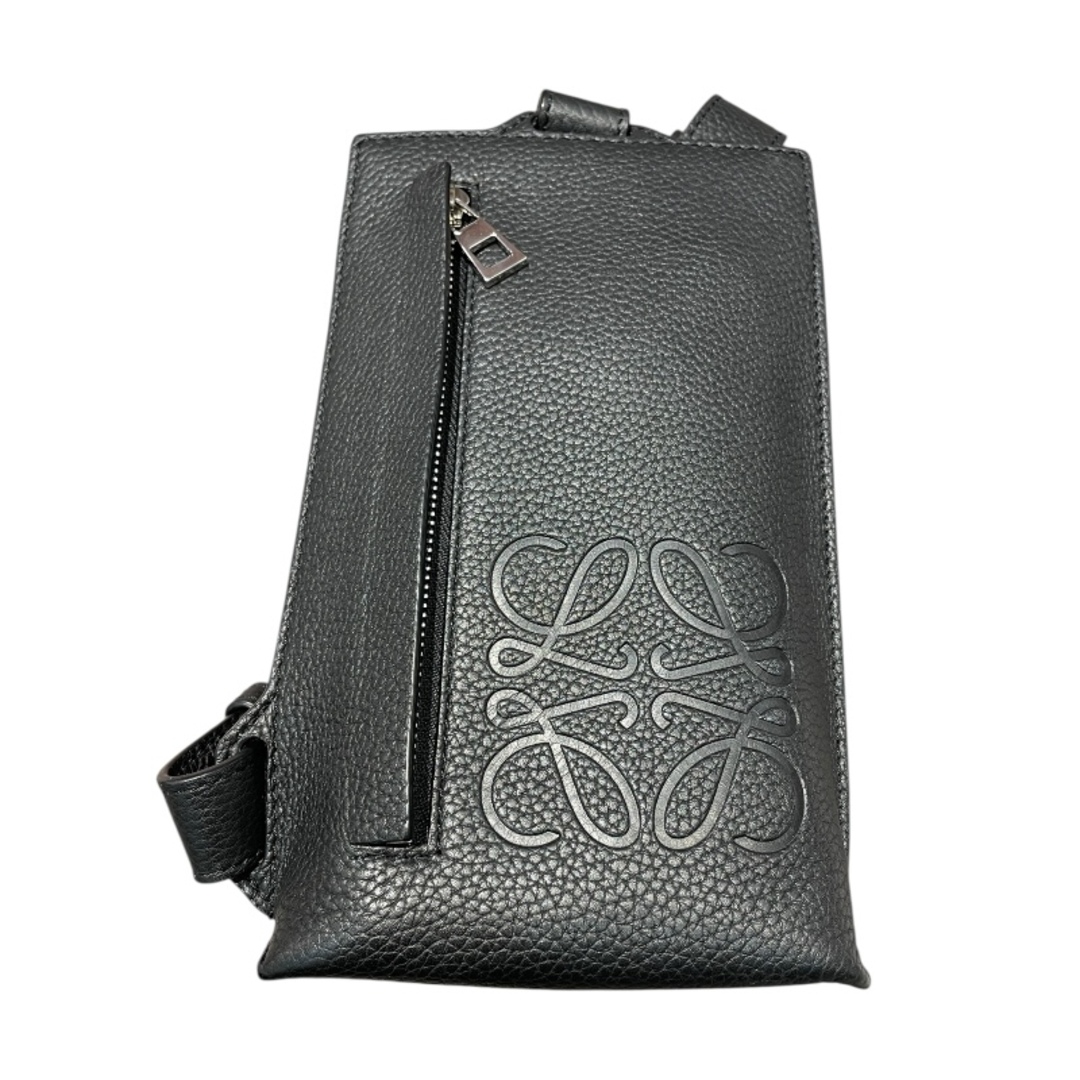 LOEWE - ロエベ LOEWE バーティカルTポケット ブラック グレイン