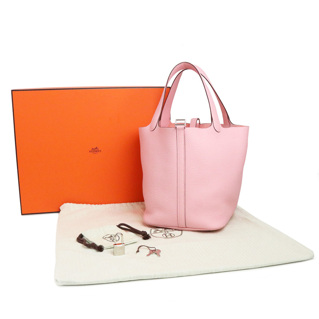 ★可愛いの殿堂入り★【HERMES】ピクニックブレス ローズサクラ HERMES - エルメス ピコタンロック 22 MM ハンドバッグ トリヨン