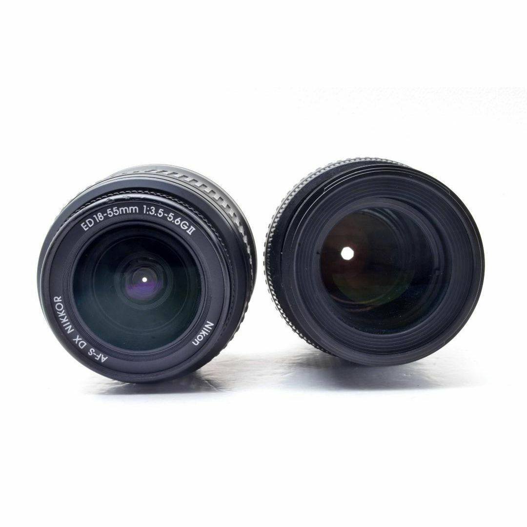 ✨超簡単操作✨初心者おススメ✨Nikon D40X ニコン✨レンズセット Nikon - 簡単操作ニコン Nikon D40X ダブルレンズセット 初心者