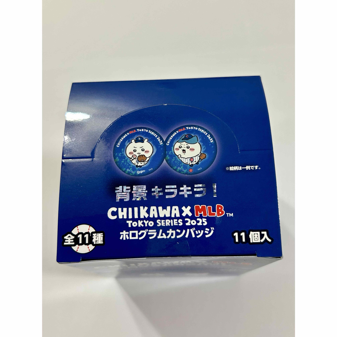 ちいかわ MLB 缶バッジ 1box ちいかわ - 新品未開封 ちいかわ MLB ホログラム缶バッジ 1BOXの