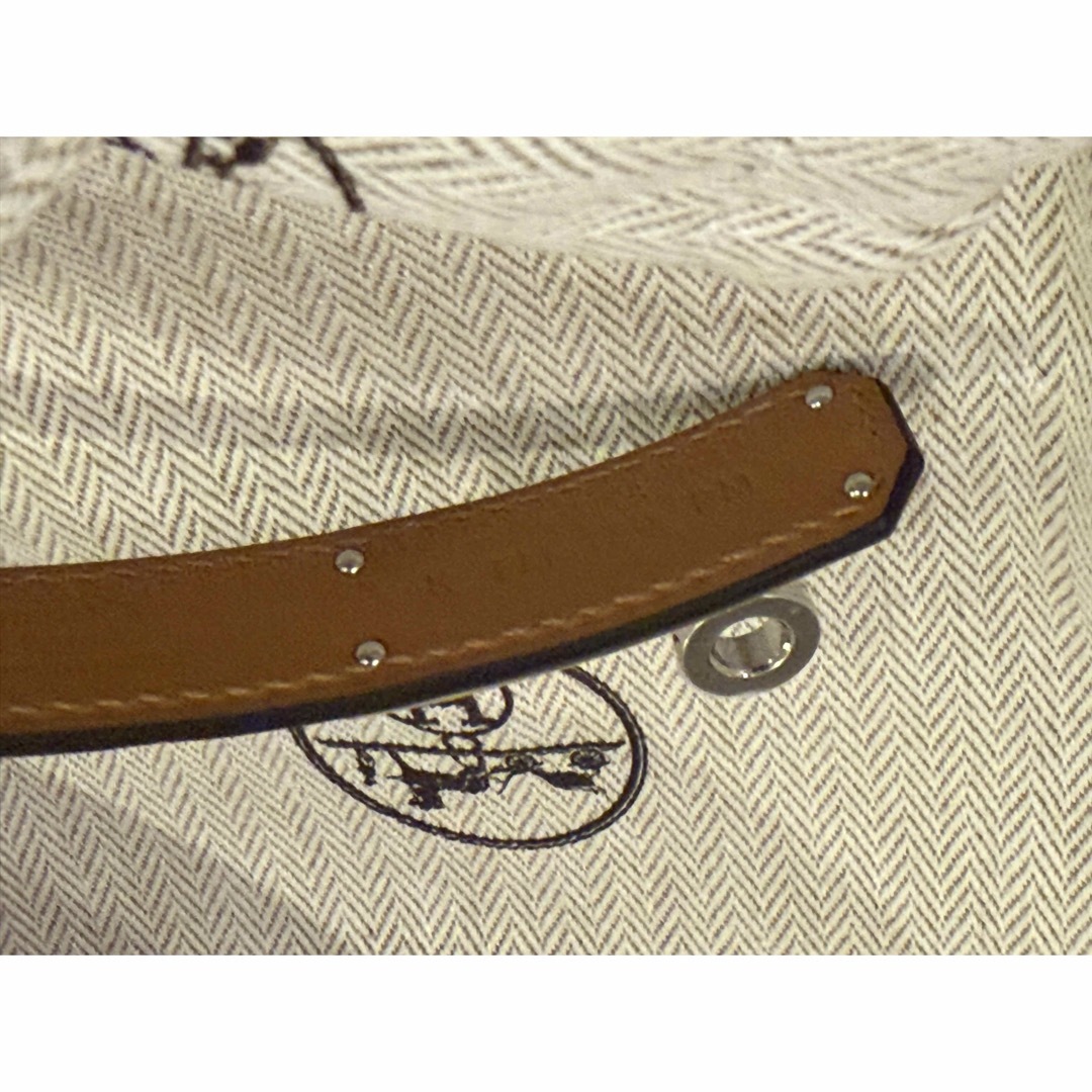 【HERMES】ケリーベルト/エトゥープ/シルバー金具 HERMES - 【新品未使用】エルメス ケリーベルト エトゥープ