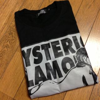 ヒステリックグラマー(HYSTERIC GLAMOUR)のヒス☆黒ロングTシャツ(Tシャツ(長袖/七分))