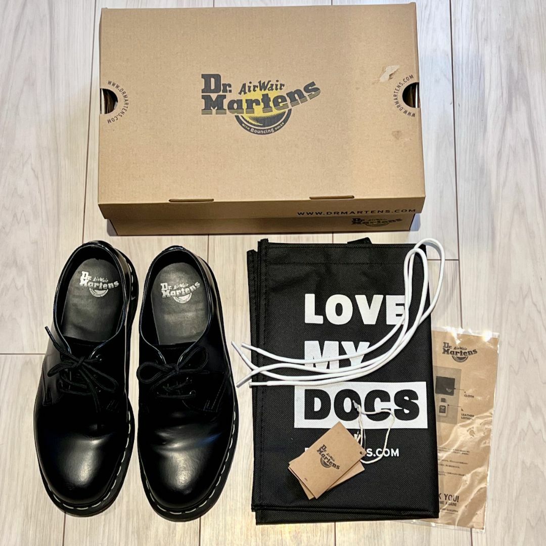 Dr.Martens - Dr.Martens 1461 ホワイトステッチ 3 ホール