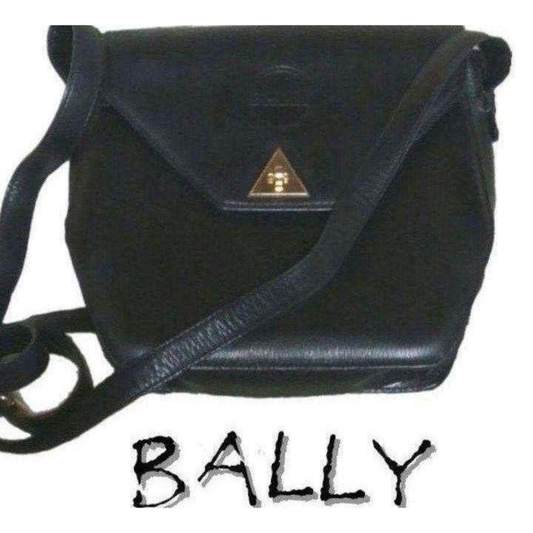 バリー☆ロゴ ショルダーバッグ Bally - 超希少❤バリー❤BALLY❤ショルダーバッグ❤ブラック