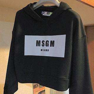 正規品 MSGM ショートトレーナー