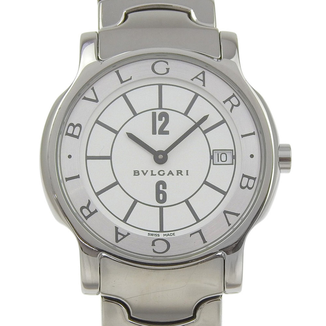 ブルガリ ソロ テンポ ステンレススチール ウォッチ BVLGARI - 【BVLGARI】ブルガリ ソロテンポ ST35S ステンレス