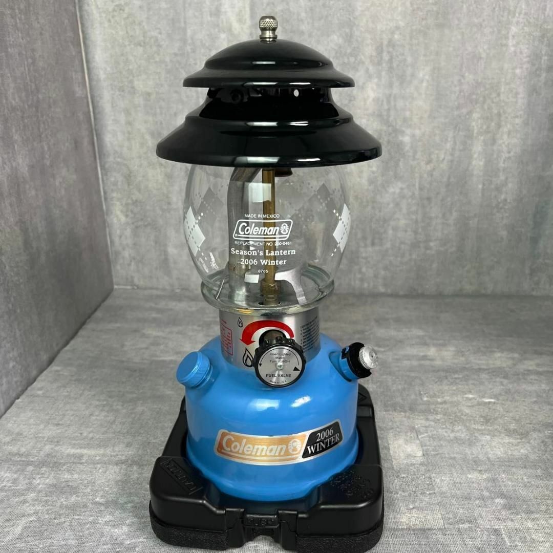 【新品】 コールマン シーズンランタン 2006年 Winter Coleman Coleman - 希少 未使用 コールマン シーズンズランタン 2006年冬