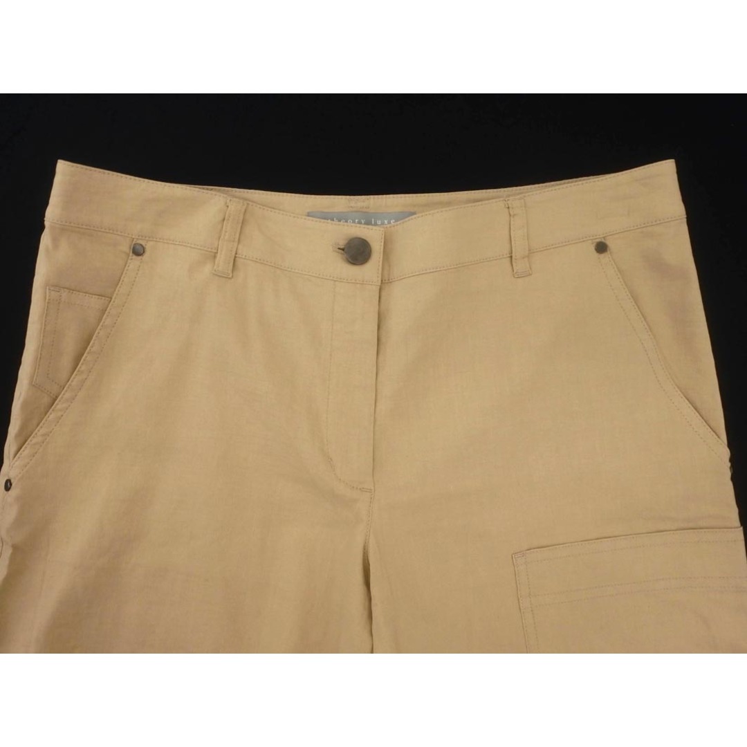 theory luxe ショートパンツ ベージュ系 0195424Y0056 Theory - theory luxe セオリーリュクス リネン混 ショート