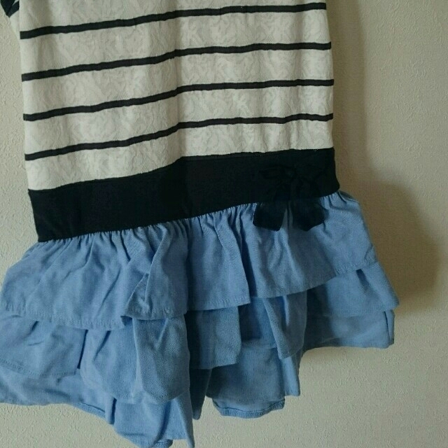 ワンピース130㎝ キッズ/ベビー/マタニティのキッズ服女の子用(90cm~)(ワンピース)の商品写真