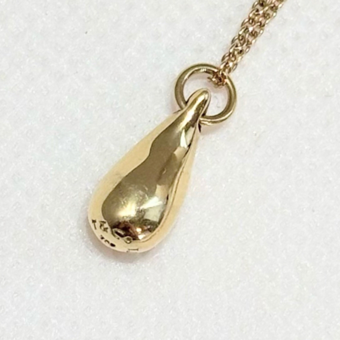 TIFFANY & CO. ティファニー ネックレス K18YG - 4800724D0262 Tiffany & Co. - TIFFANY&Co. ティファニー ティアドロップ 雫