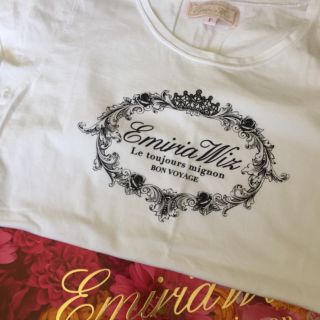 エミリアウィズ(EmiriaWiz)のEmiria Wiz Cadre tiaraTシャツ ホワイト(Tシャツ(半袖/袖なし))