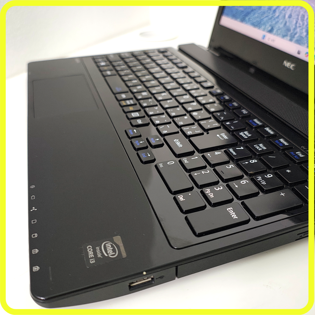 NEC - 美品 新品SSD256GB⭐️windows11 ノートパソコン 8GB 581
