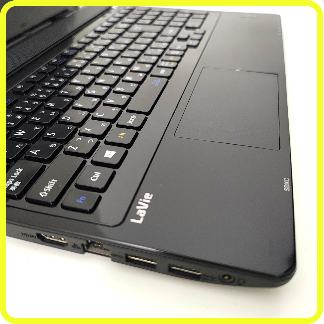 NEC - 美品 新品SSD256GB⭐️windows11 ノートパソコン 8GB 581