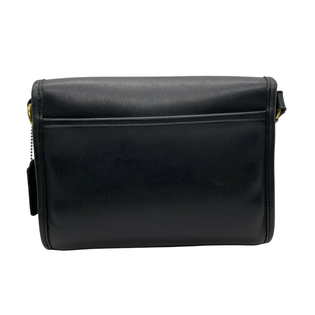 【USA】希少 オールドコーチ 9981 グラブタンレザー ショルダーバッグ COACH - 希少 COACH オールドコーチ ヴィンテージ 黒 ブラック