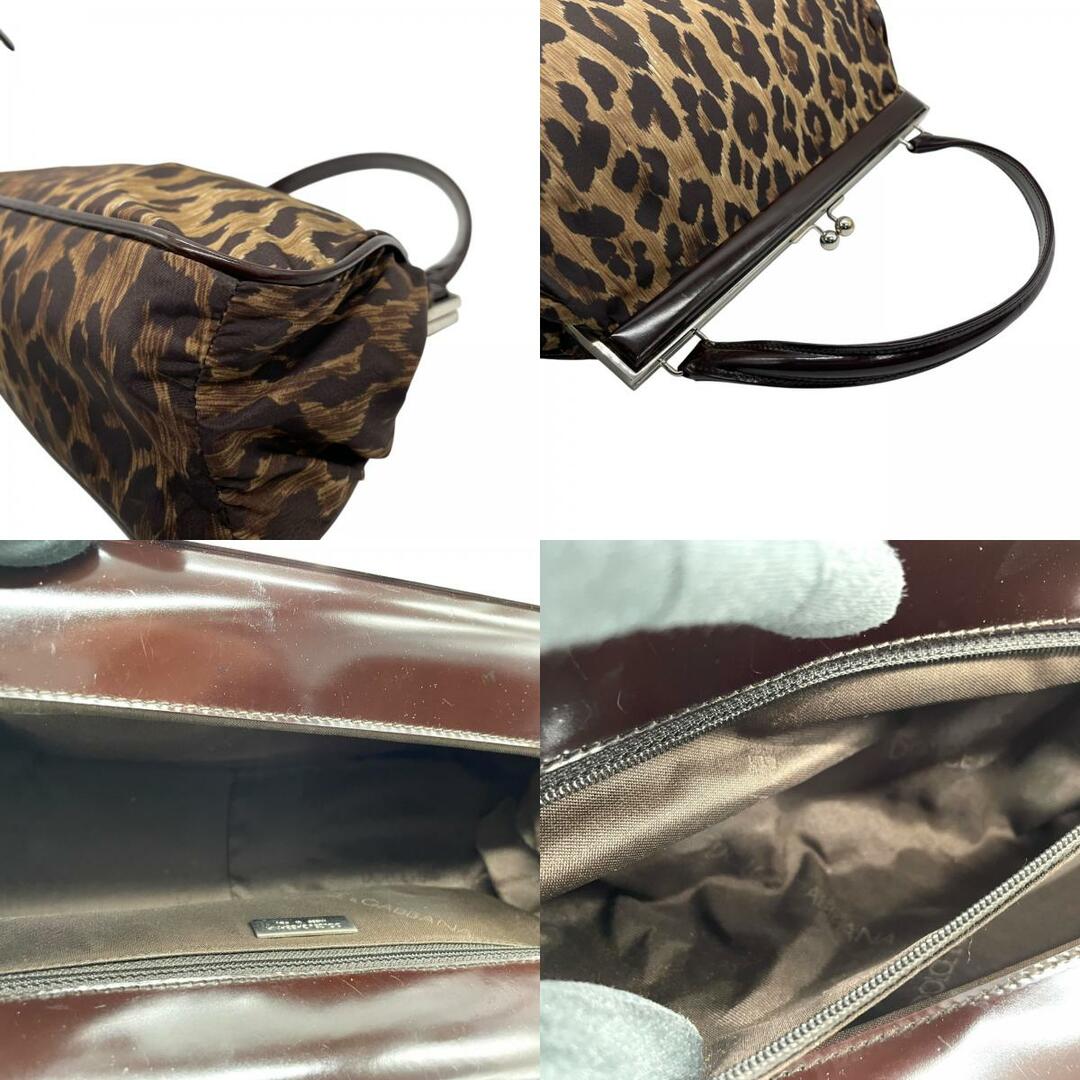 DOLCE&GABBANA レオパード ハンドバッグ DOLCE&GABBANA - 美品 DOLCE&GABBANA ドルチェ＆ガッパーナ