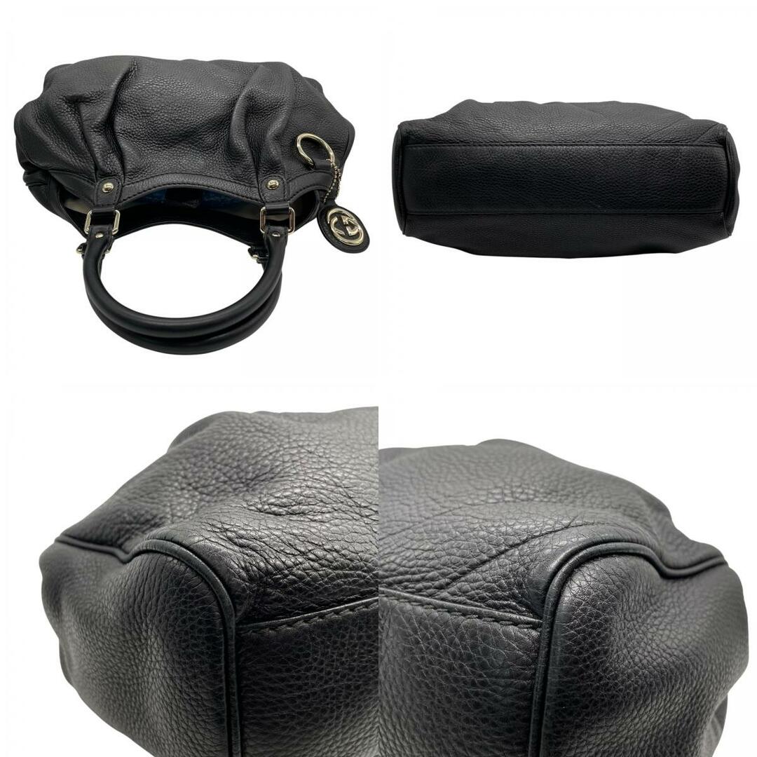 GUCCI - 美品 GUCCI グッチ スーキー ハンドバッグ 黒 ブラック