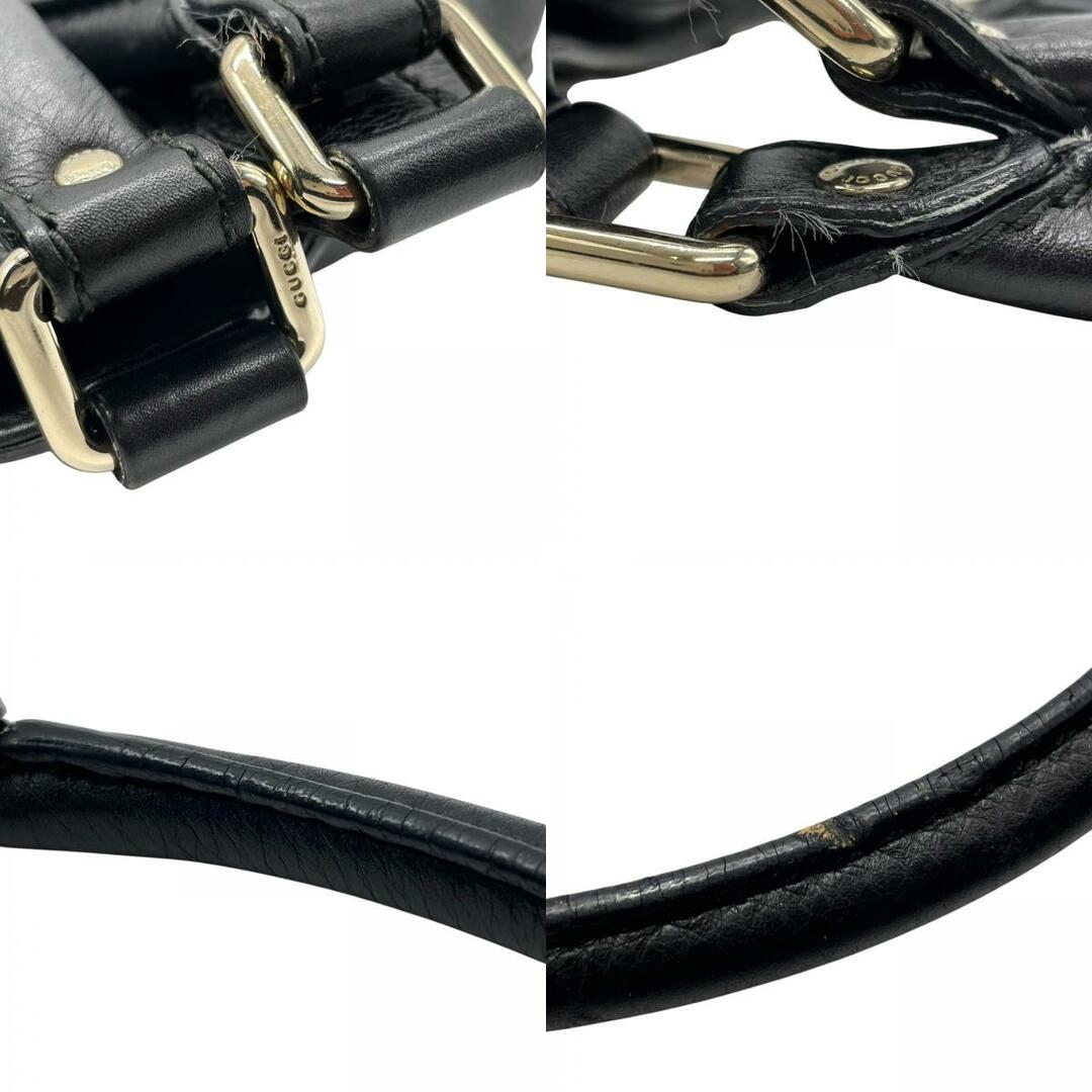 GUCCI - 美品 GUCCI グッチ スーキー ハンドバッグ 黒 ブラック