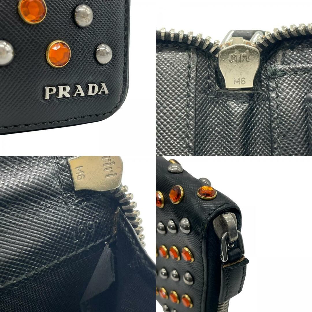 プラダ PRADA ラウンドジップ長財布 サフィアーノレザー PRADA】プラダ『サフィアーノレザー ロゴ長財布』2ML317 メンズ